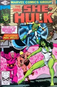 She-Hulk #13 (1981) KEY 1st She Hulk vs Man-Wolf! Hellcat Avenger Fantastic Four