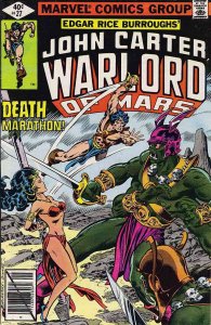 John Carter, Warlord of Mars #27 VG ; Marvel | low grade comic Penultimate Issue