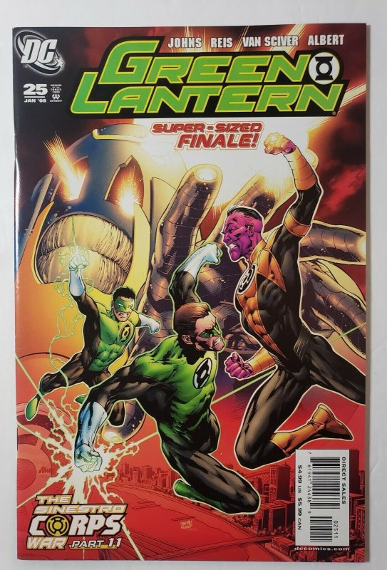 Green Lantern #25 Vol. 4 1st Full Appearance Sacred Guardian. DC Comics 2008 NM
