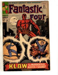 Fantastic Four # 56 FN Marvel Comic Book Thing Dr. Doom Human Torch Storm J313