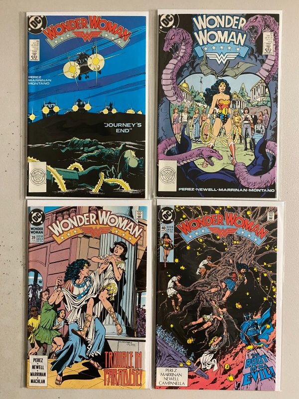 Wonder Woman #2-40 DC 2nd Series (avg 6.5 FN+) 36 diff (1987 to 1990)