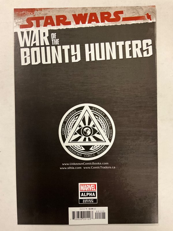 Star Wars: War of the Bounty Hunters Alpha Suayan Cover B (2021)
