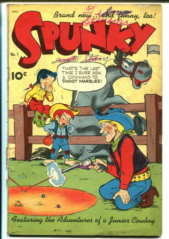 Spunky #1 1949-Standard-1st issue-Frazetta-Jack Bradbury-G