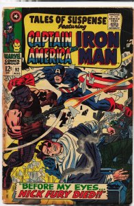 Tales of Suspense #92 (1967) Captain America