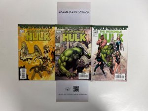 3 The Incredible Hulk Marvel Comic Books # 109 110 111 Avengers Thor 89 JS32