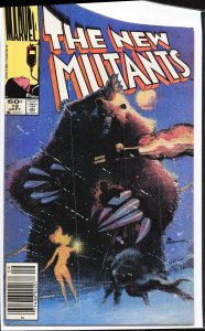 The New Mutants #19 75-Cent Cover (1984) New Mutants