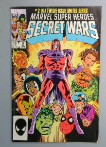 Marvel Super Heroes Secret Wars #2 DIRECT EDITION Marvel 1984 LN1