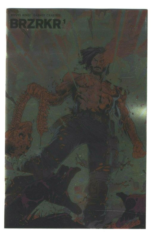 BRZRKR (BERZERKER) #1 - 3RD PRINT - FOIL - MORA - LIMITED TO 10,000