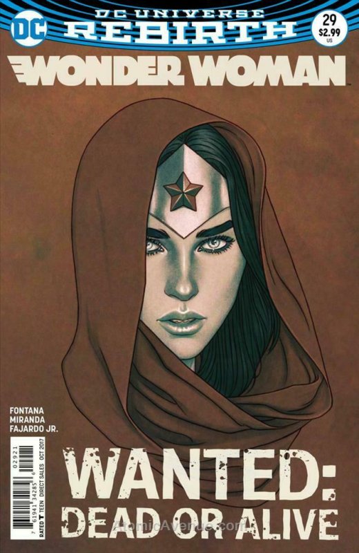 Wonder Woman (5th Series) #29A VF/NM; DC | save on shipping - details inside