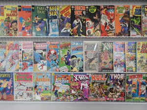 Huge Lot of 108 Silver/Bronze Comics W/ Daredevil, Avengers, Hulk! See Desc.