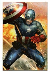 CAPTAIN AMERICA #11 (2019) YOON LEE | BATTLELINES | TRADELESS VIRGIN