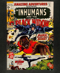 Amazing Adventures #7 Inhumans Black Widow!