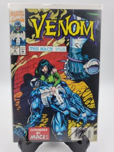 VENOM #2 Pt. 2 of 3 THE MACE Signed by Tom Smith  Marvel (1994) Boarded  759606011636