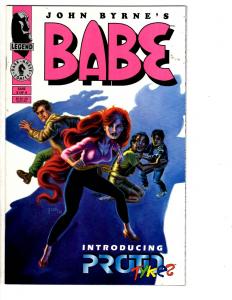 4 Babe Legend/Dark Horse Comic Books # 1 2 3 4 John Byrne Limited Series MS8