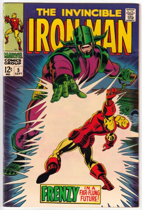 Iron Man #5 (Sep-68) NM- High-Grade Iron Man