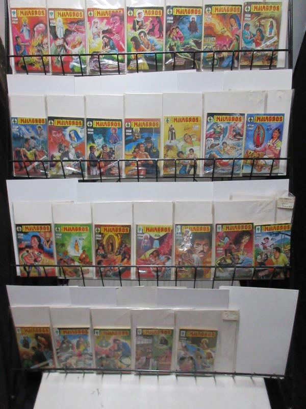 MINI MILAGROS COLLECTION!Sensacionales/Ghetto Librettos! 61 loco Mexican comics!