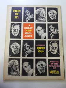 Monster World #1 (1964) VG+ Condition small moisture stain fc