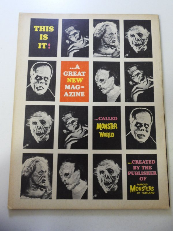 Monster World #1 (1964) VG+ Condition small moisture stain fc