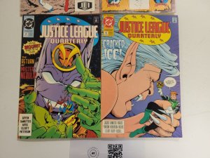 4 Comics #1 Justice League International #2 4 JL Quarterly #1 JL Special 75 TJ25