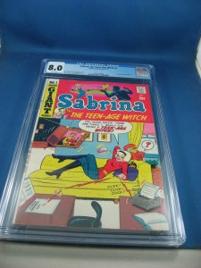 ARCHIE SABRINA 1 CGC 8.0 DAN DE CARLO FIRST ISSUE SCARCE 1971