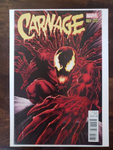 Carnage 1 1:25 ratio variant (cover has color rub)