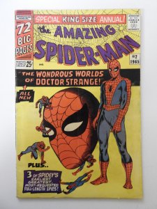 The Amazing Spider-Man Annual #2 (1965) VG- Condition! 1 in spine split