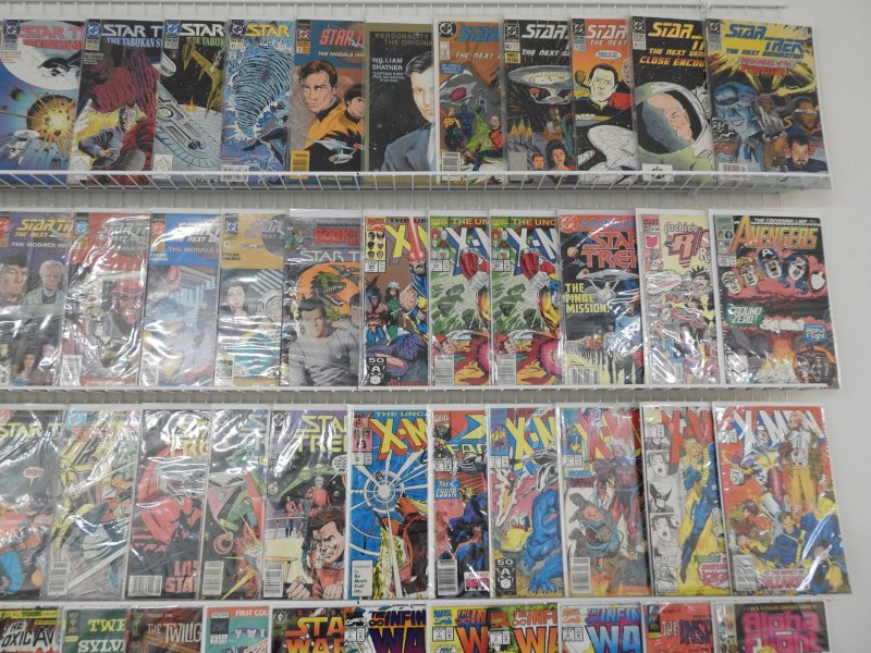 Huge Lot 120+ Comics W/ Star Trek, X-Men, Transformers, +More! Avg FN+ Cond!