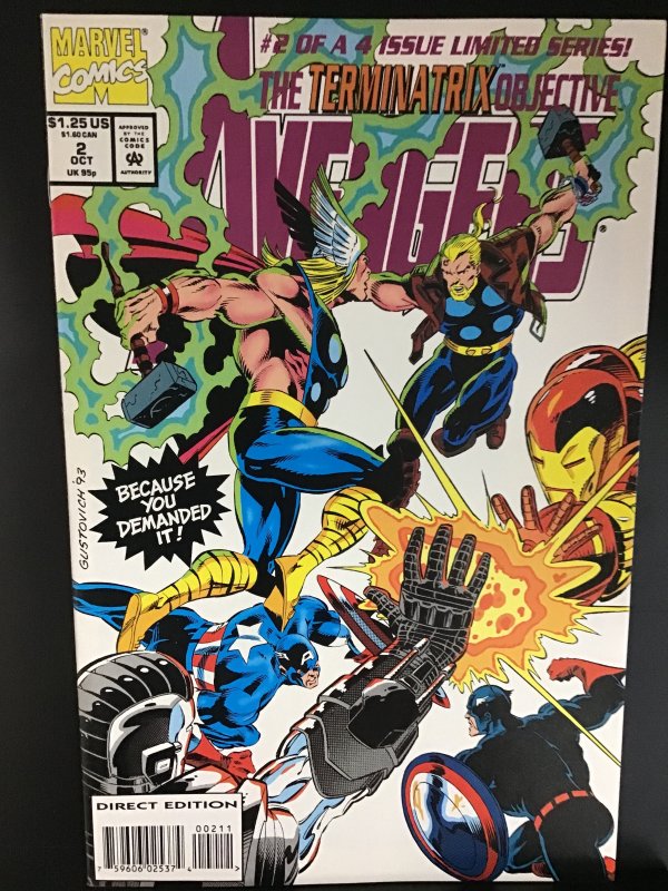 Avengers: The Terminatrix Objective #2 (1993)