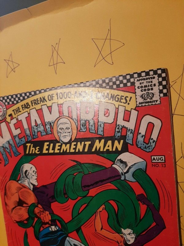 METAMORPHO #13.DC COMICS SILVER AGE.SEE PICS.