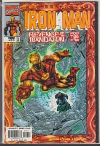 THE INVINCIBLE IRON MAN #10 - REVENGE OF THE MANDARIN PART 2 - MARVEL