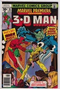 Marvel Premiere #36 (1977) 3-D Man