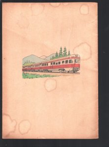 Tommy and Tess Take A Train Trip 1950's-Railroad Assn-Coloring book in comic ...