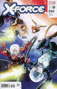 X-Force (6th Series) #34A VF/NM ; Marvel | variant
