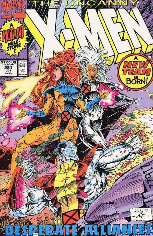 X MEN 281-293  New Team & 1st BISHOP