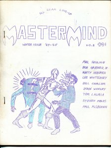 MasterMind #2 1964-mimeo zine-early superhero fanzine-Seuling-McSpadden-VG/FN