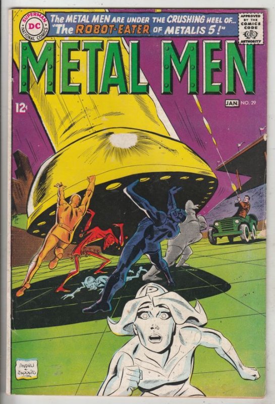 Metal Men #29 (Jan-68) VF High-Grade Metal Men (Led, Tina, Tin, Gold, Mercury...