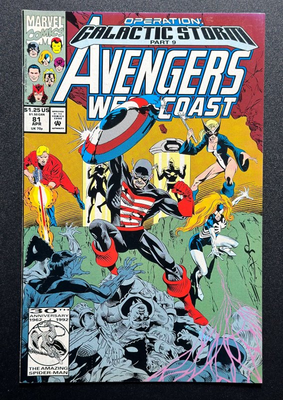 Avengers West Coast #81 (1992)