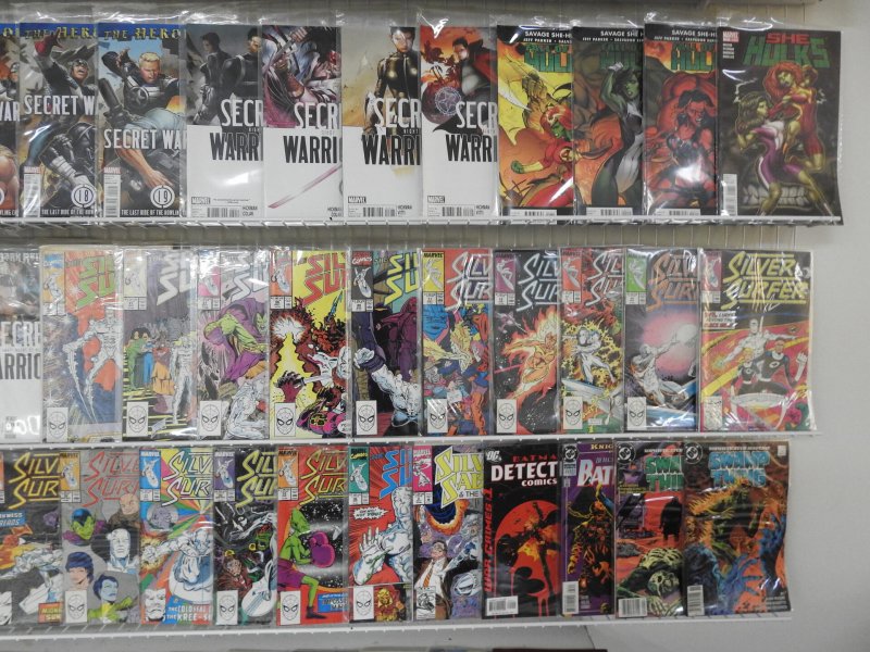 Huge Lot 150+ Comics W/ Silver Surfer, Batman, Secret Warriors+ Avg VF- Cond!!