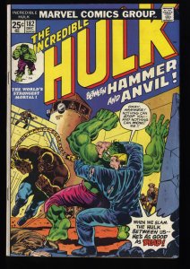 Incredible Hulk (1968) #182 FN/VF 7.0 2nd Full Wolverine! Marvel Comics