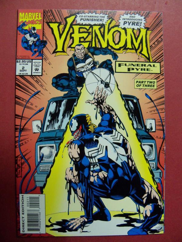 VENOM: FUNERAL PYRE #2 (9.2 Or Better) 1993  MARVEL COMICS.