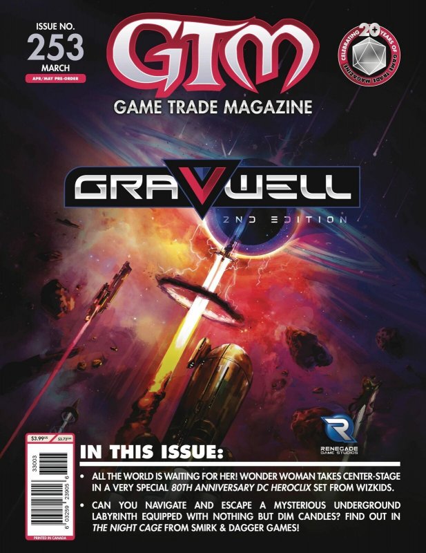 Game Trade Magazine #253 Gravwell | Search For Planet X (GTM, 2021) 