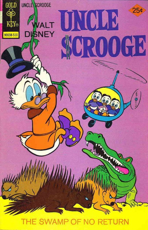 Uncle Scrooge (Walt Disney ) #123 VG ; Gold Key | low grade comic October 1975 P