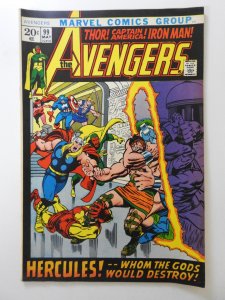 The Avengers #99 (1972) W/Hercules! Beautiful VF- Condition!