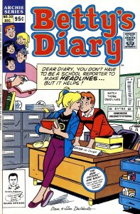 Betty's Diary #30 VF ; Archie | Kiss Cover