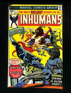 Inhumans #1 Blaastar Appearance Gil Kane Cover!