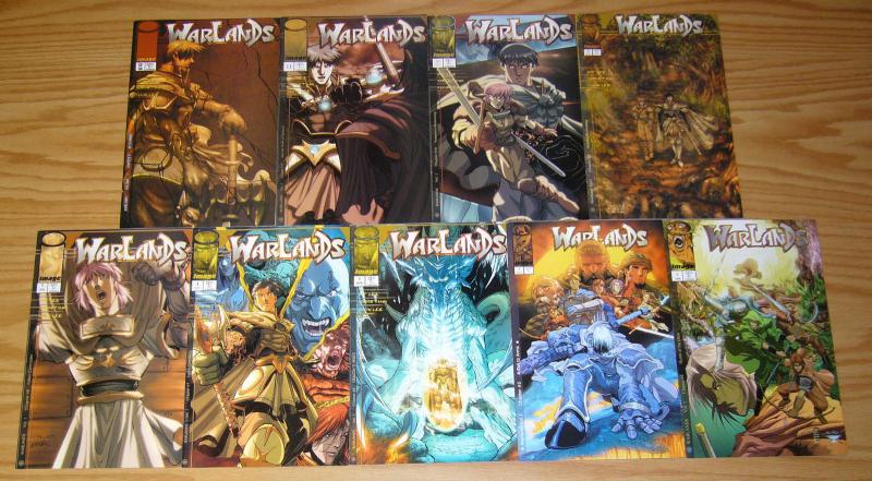 Warlands #0 ½ & 1-12 VF/NM complete series + (5) variants - pat lee set - fandom