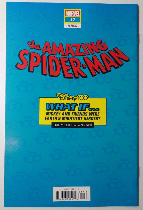 Amazing Spider-Man #17 (9.4, 2023) Disney Avengers Variant