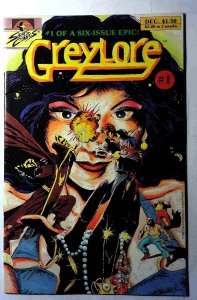 Greylore #1 (1985) Sirius Entertainment 1st Print Comic Book