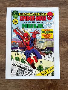 Spider-Man & Incredible Hulk # 1 NM Denver Post Comic Book Colorado Caper 5 J837