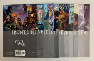 Civil War Front Line #1-11 Set (Marvel 2006) Paul Jenkins (7.0-9.0)